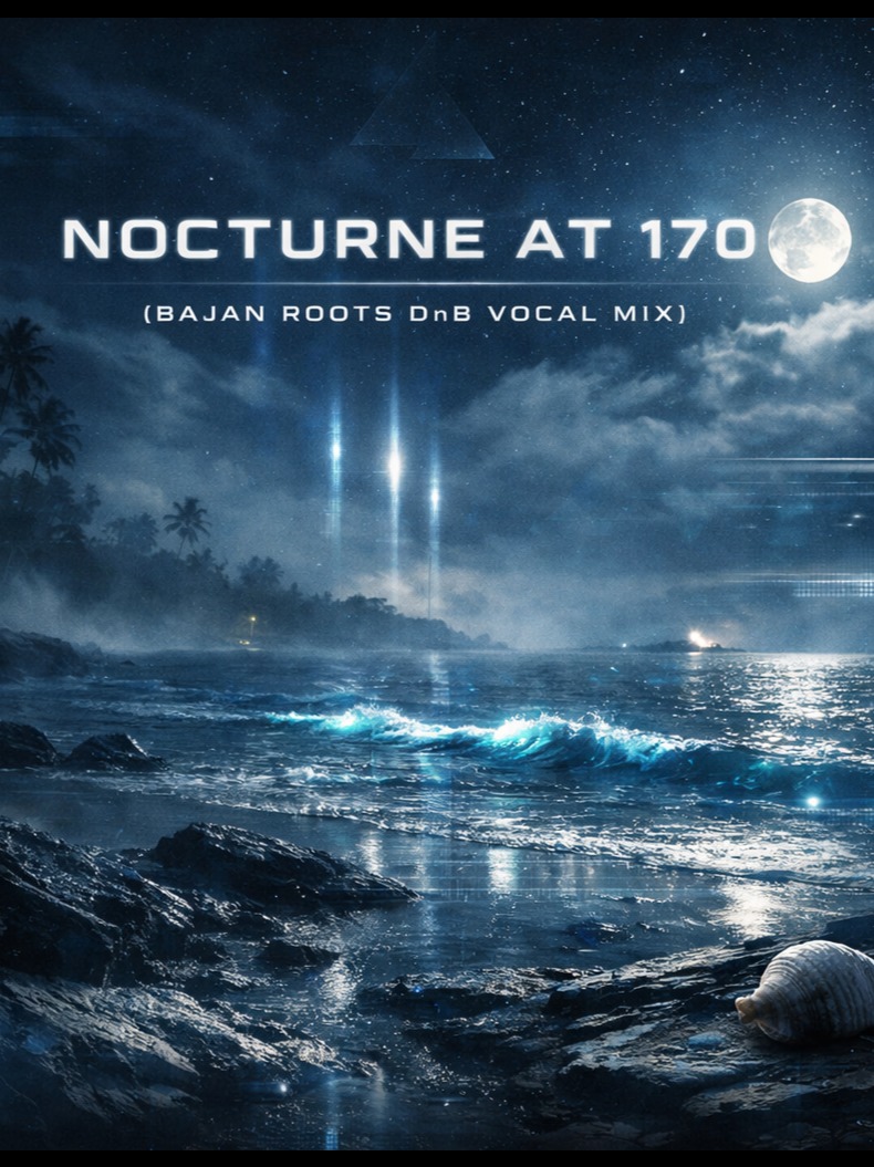 Nocturne at 170 Bajan Roots DnB Vocal mix artwork