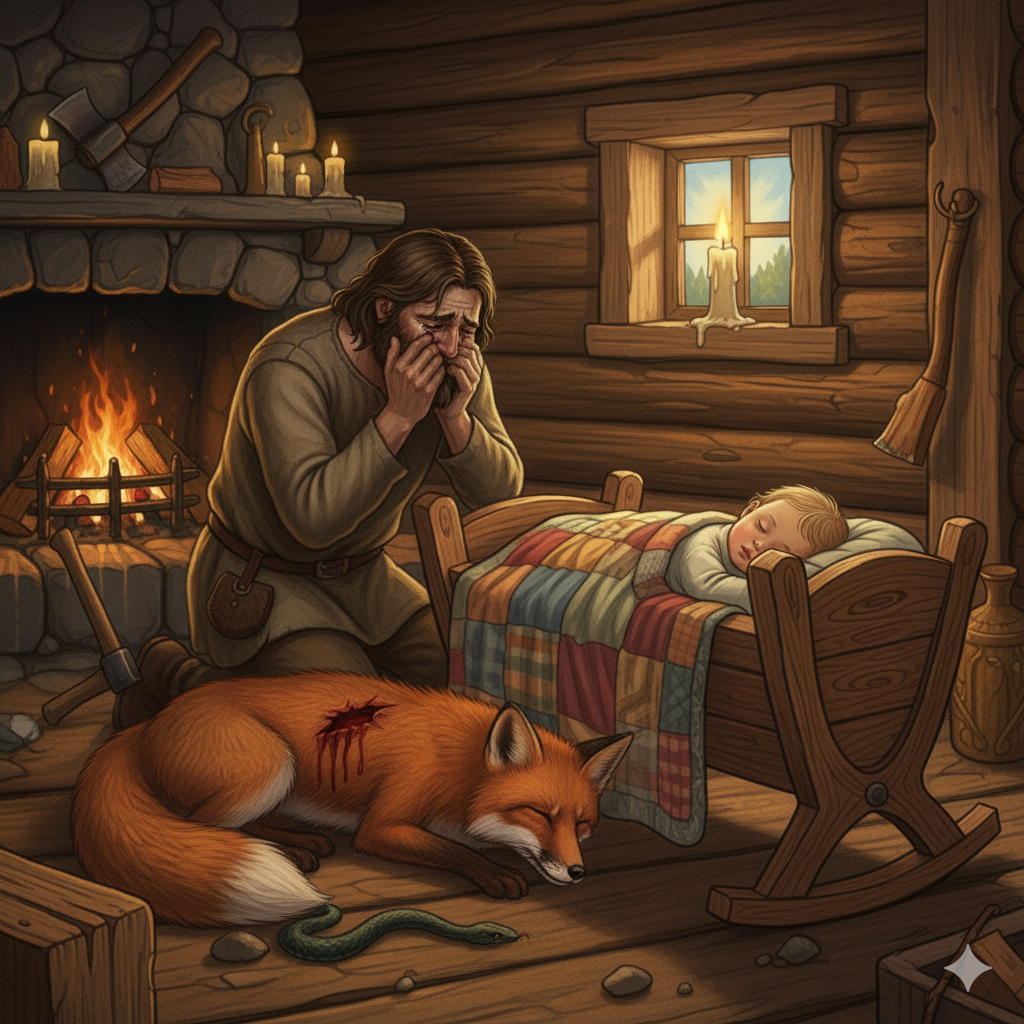 The Fox and the Woodcutter (English Ver.) artwork