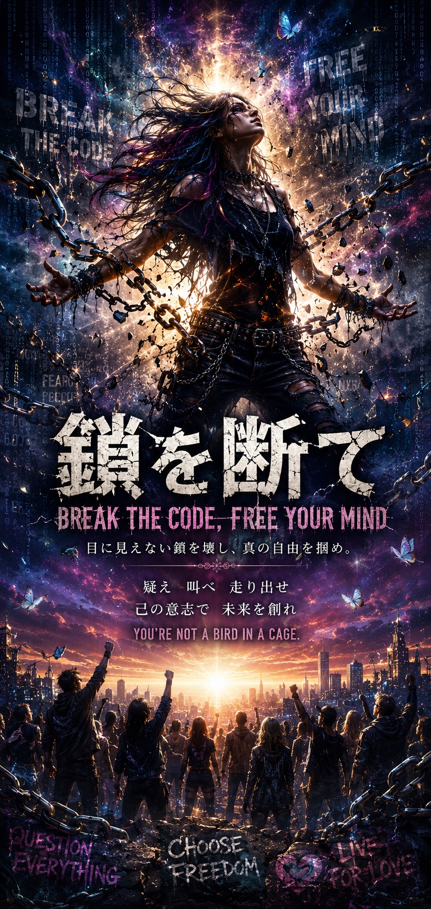 81. 鎖を断て ～Break the Code, Free Your Mind～ artwork