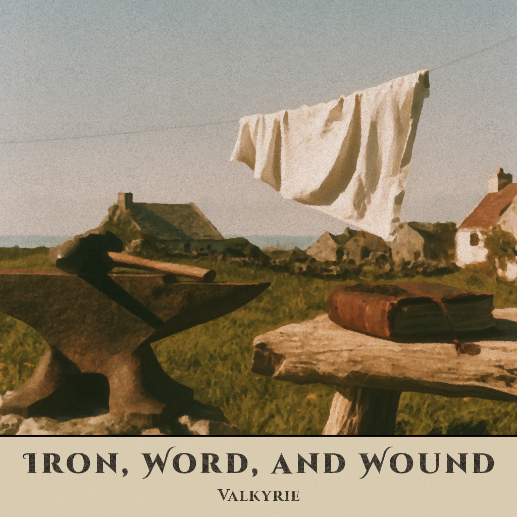 Iron, Word, and Wound artwork
