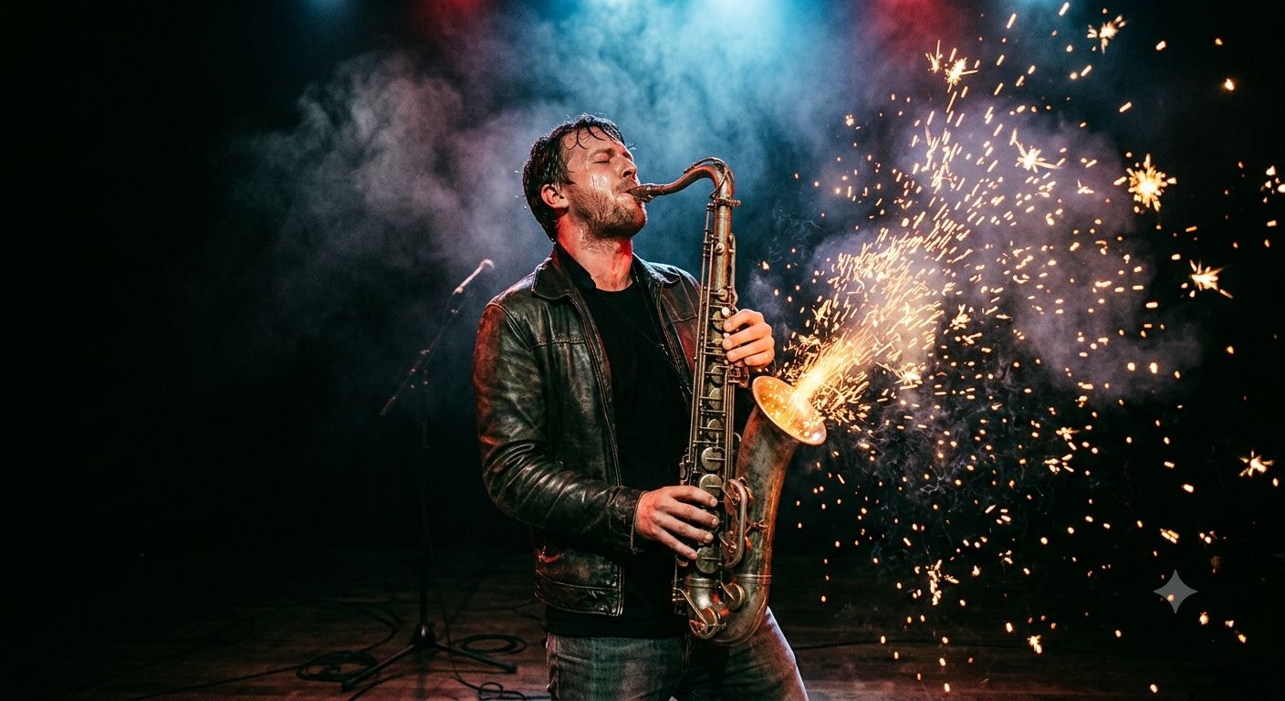 🎷 Let ✨ Sparks ✨ Fly 🧨 artwork
