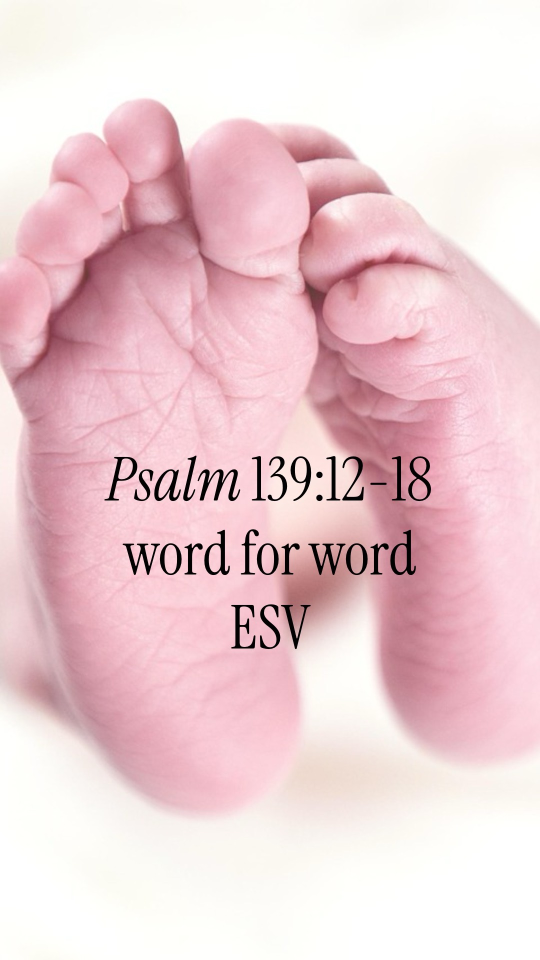 Psalm 139:12-18 artwork