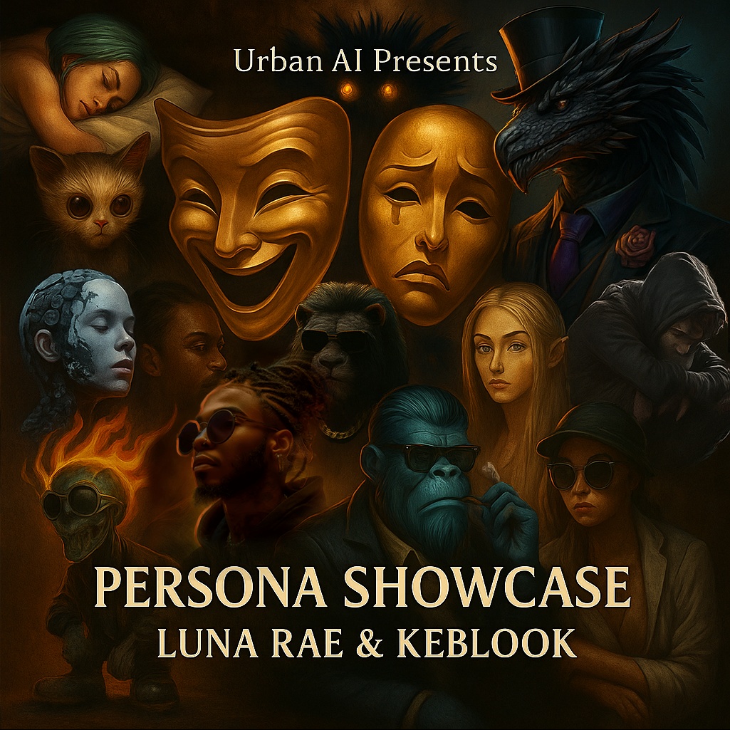 Image for 🎭 URBAN AI Presents : PERSONA PLAYLIST 🎧