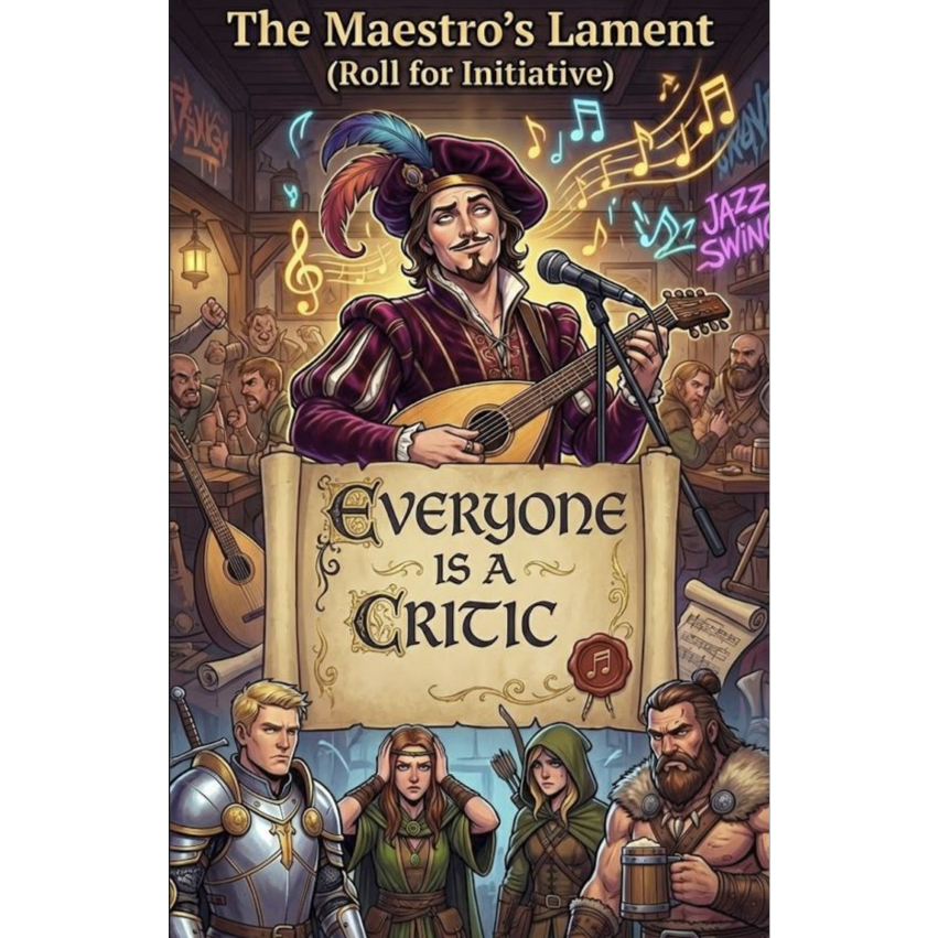 The Maestro’s Lament (Everyone is a critic) artwork