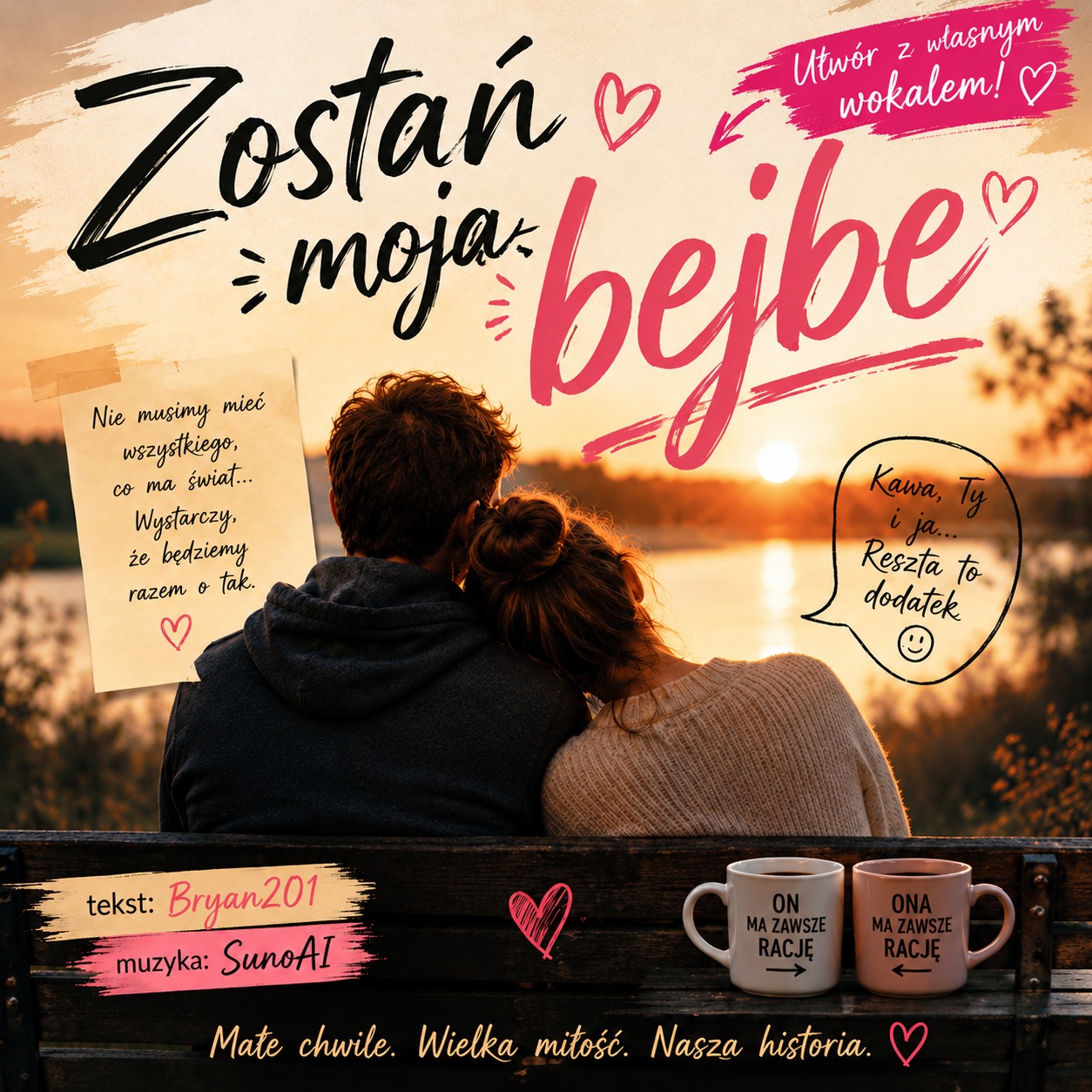 Zostań moją bejbe (własny wokal) artwork