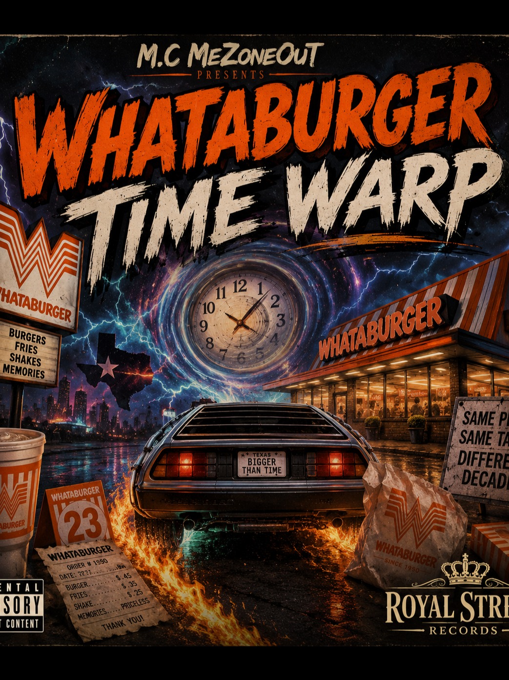Whataburger Time Warp artwork
