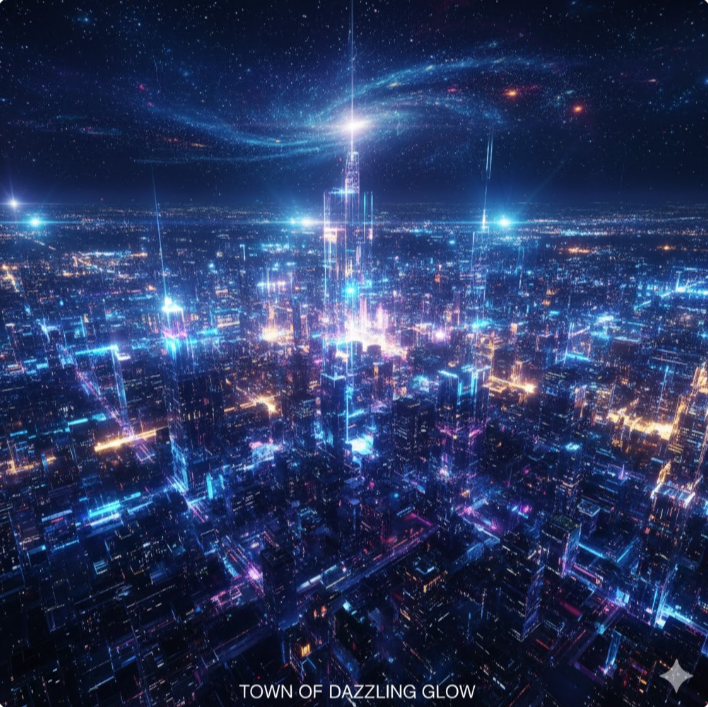 Town of Dazzling Glow artwork