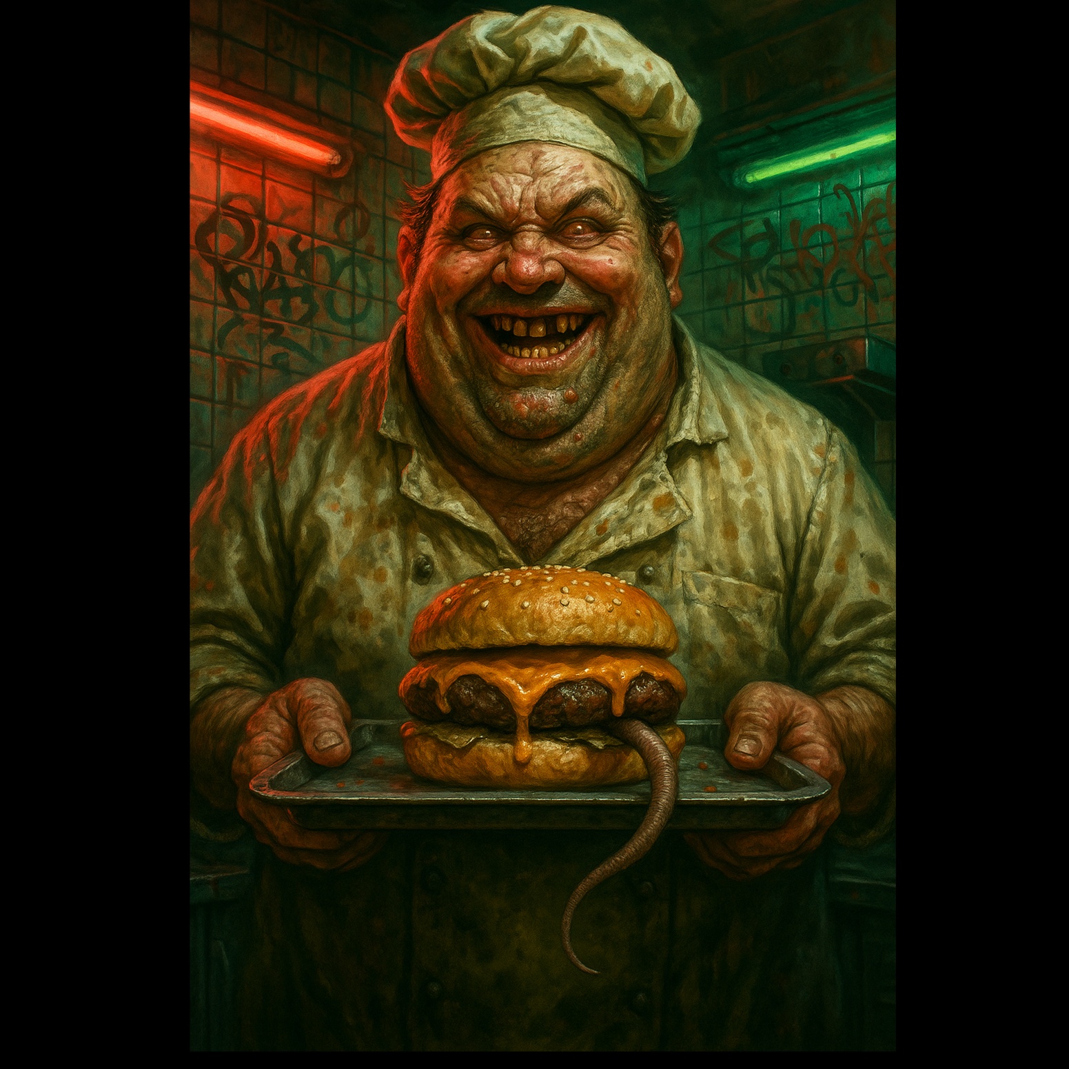 Image for RAT BURGER ANTHEM - (feat. THE STENCH GODZ + DJ PLAGUECRAWL)