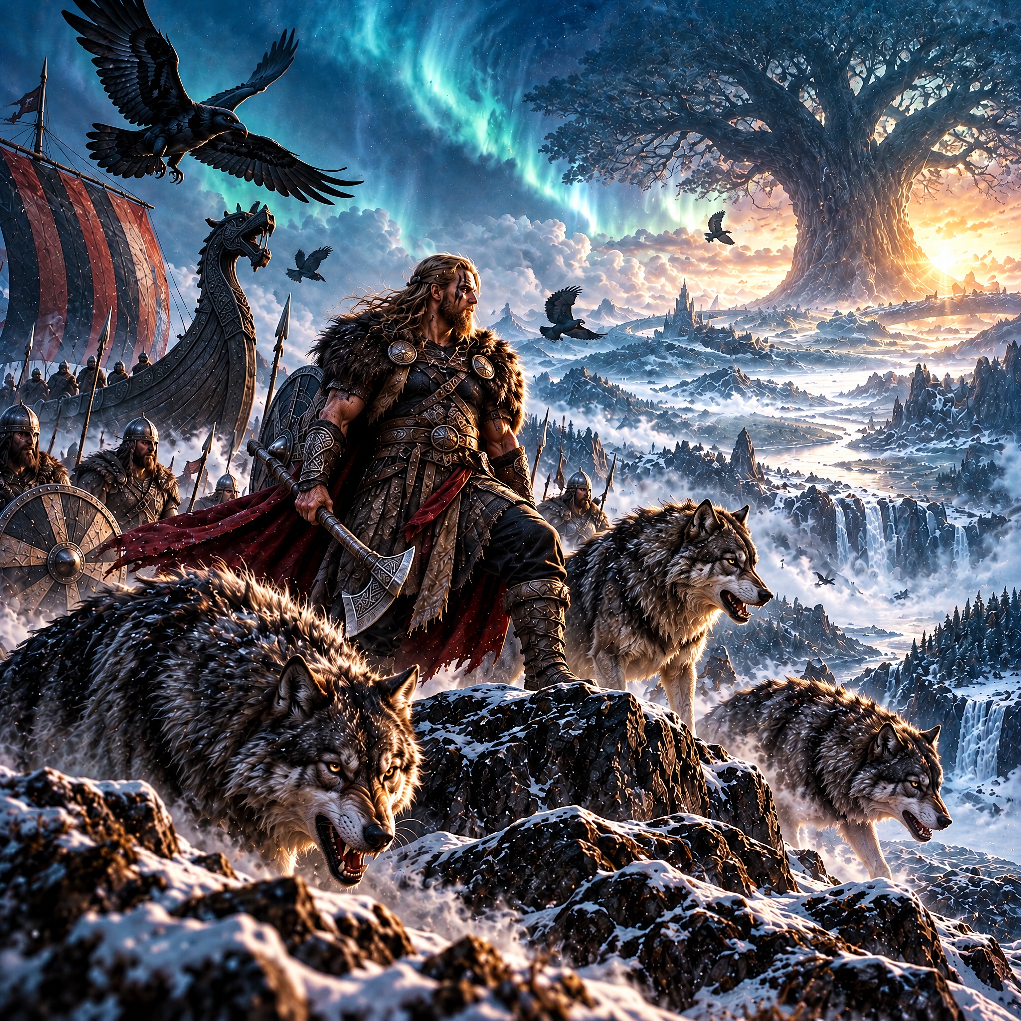 WOLVES OF MIDGARD artwork