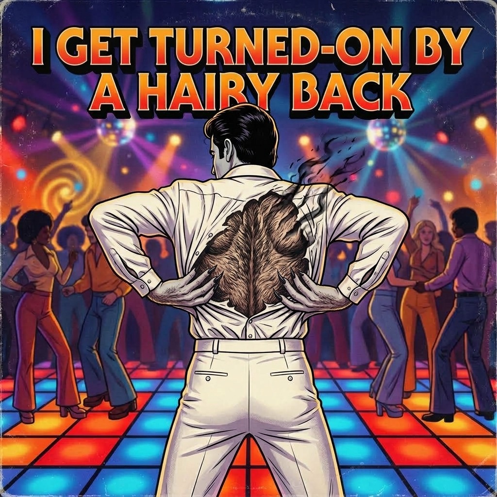 I Get Turned On by a Hairy Back (Donna Summers) artwork