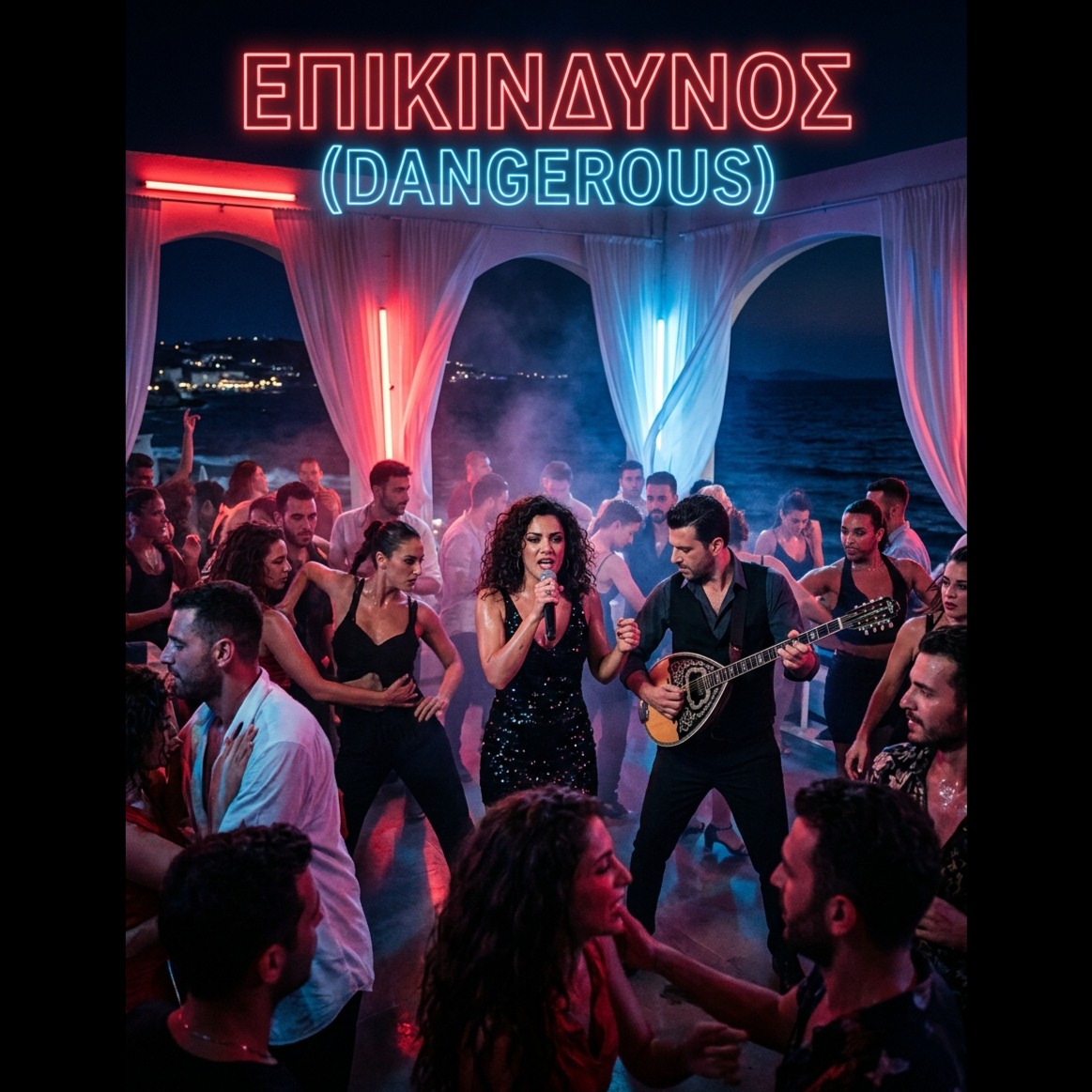 Επικίνδυνος (Dangerous) (Greek laika / chalga, euro-dance, manele) 01 artwork