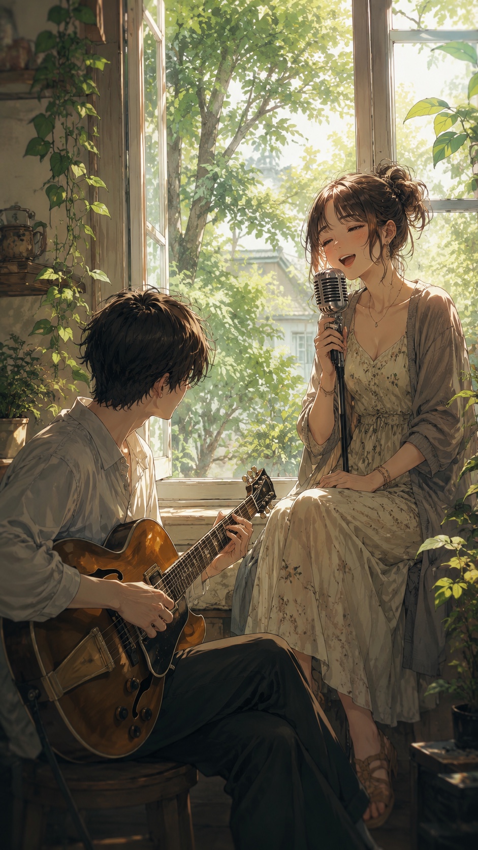 気楽に行こうよ / ✎ ℛ𝑜𝓇𝓎 𝕄.. ೃ⁀➷♡ [ Karin cover ] artwork