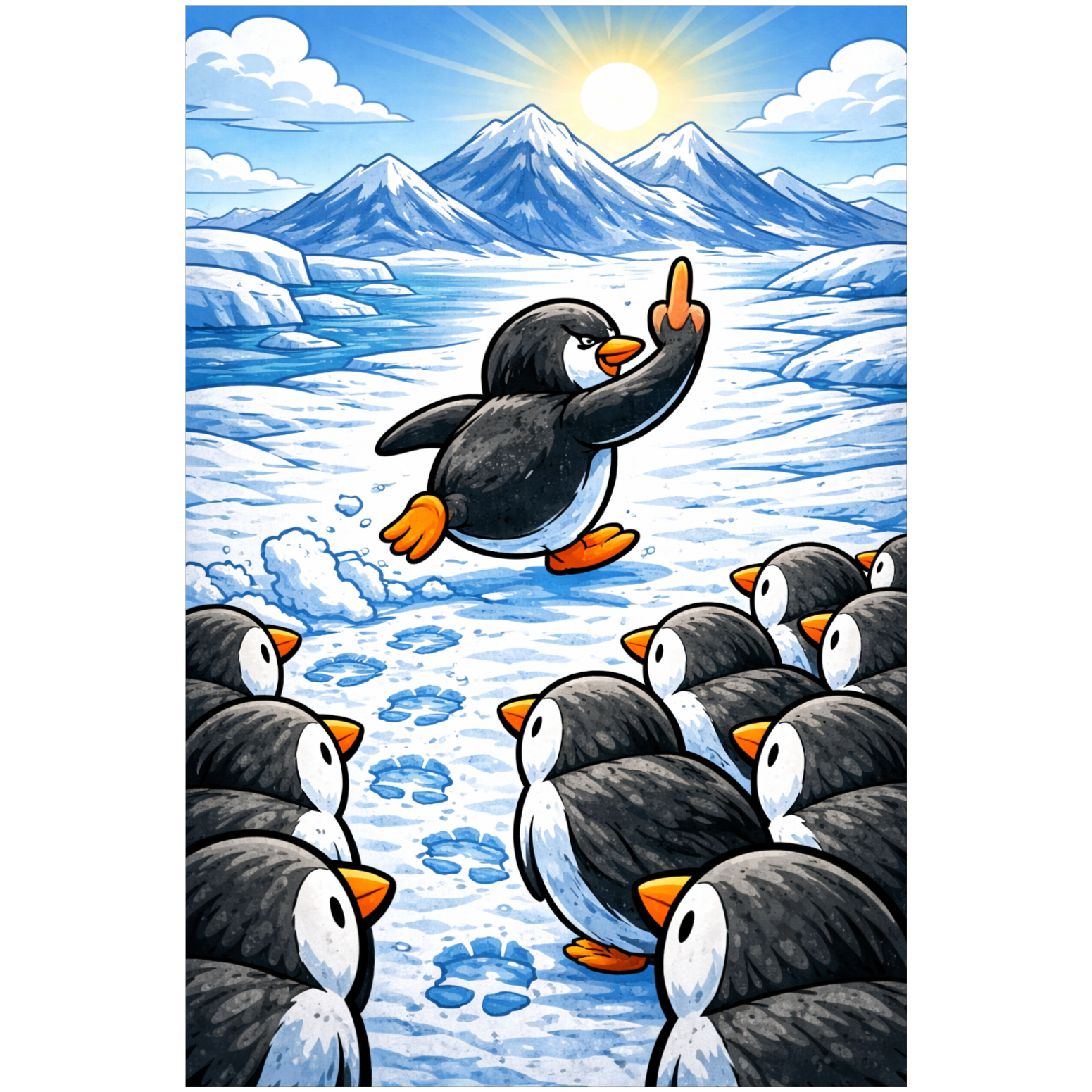 Ich mach' den Pinguin artwork