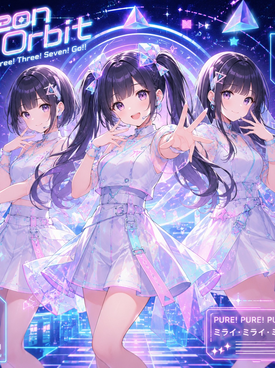 Neon orbit（歌入り） artwork