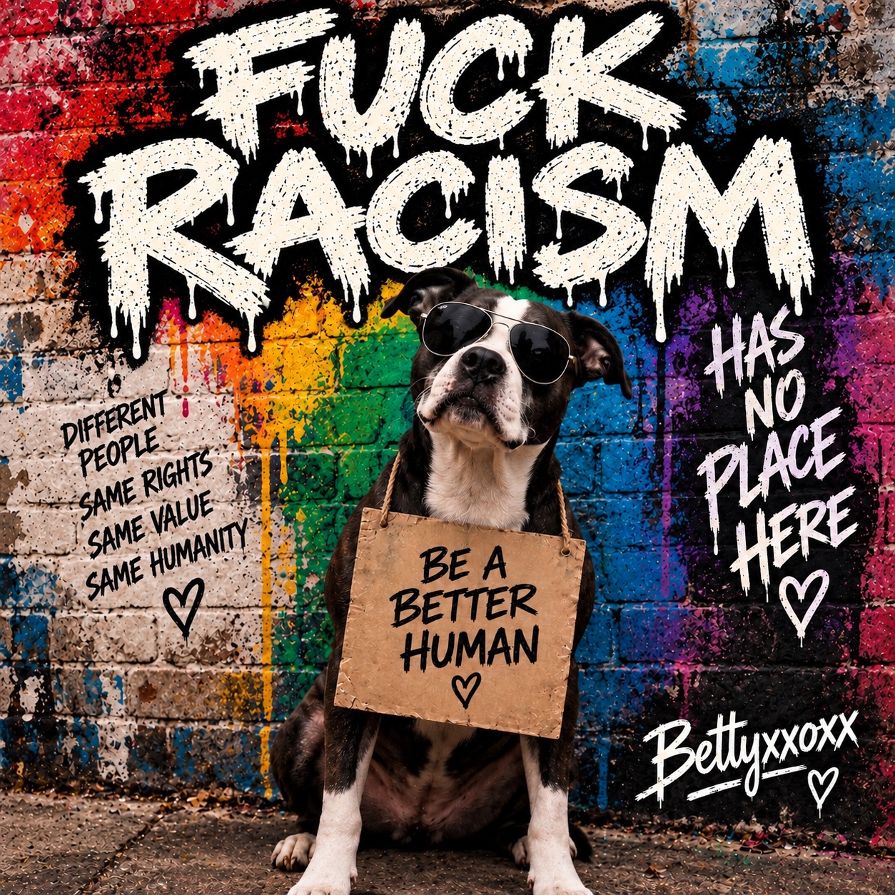 Fuck Racism artwork