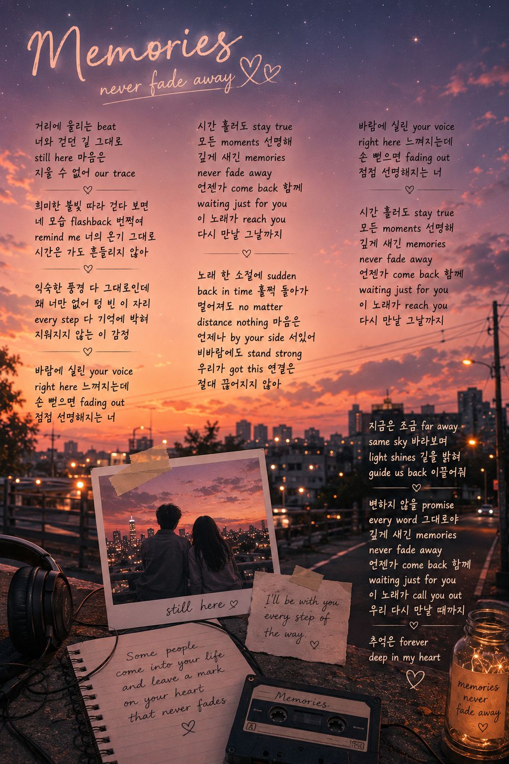 memories never  fade away  ver1
never fade away artwork