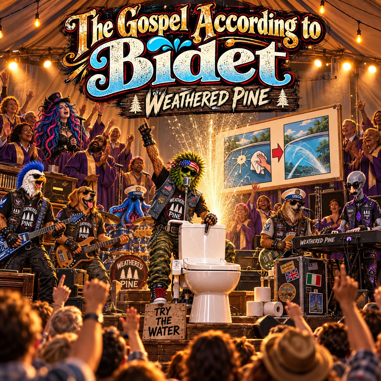 The Gospel According to Bidet artwork