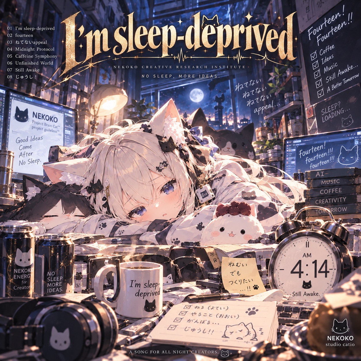 I'm sleep-deprived artwork