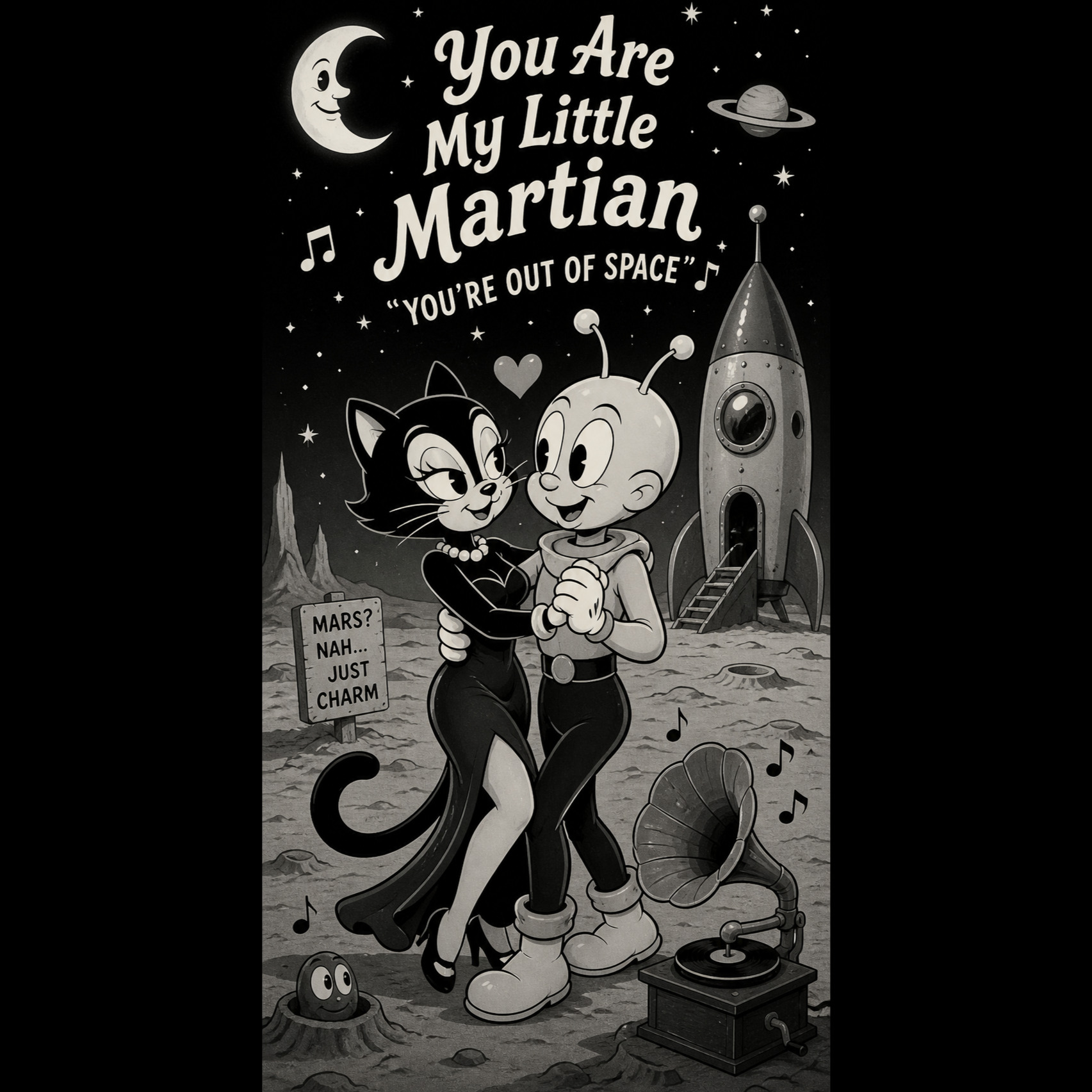Out of space love artwork