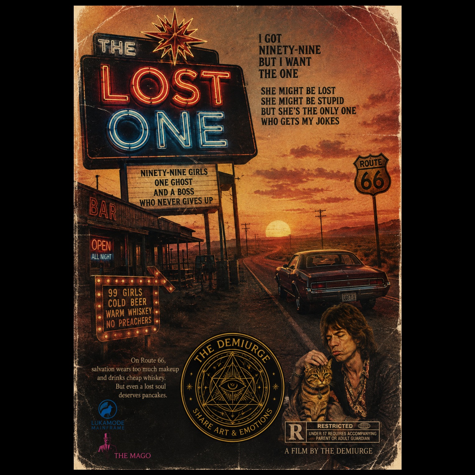 "The Lost One" (The Holy Demiurge Series) artwork