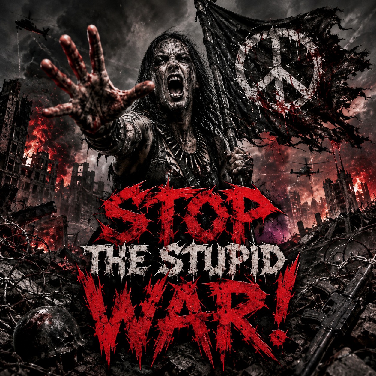 STOP THE STUPID WAR! artwork