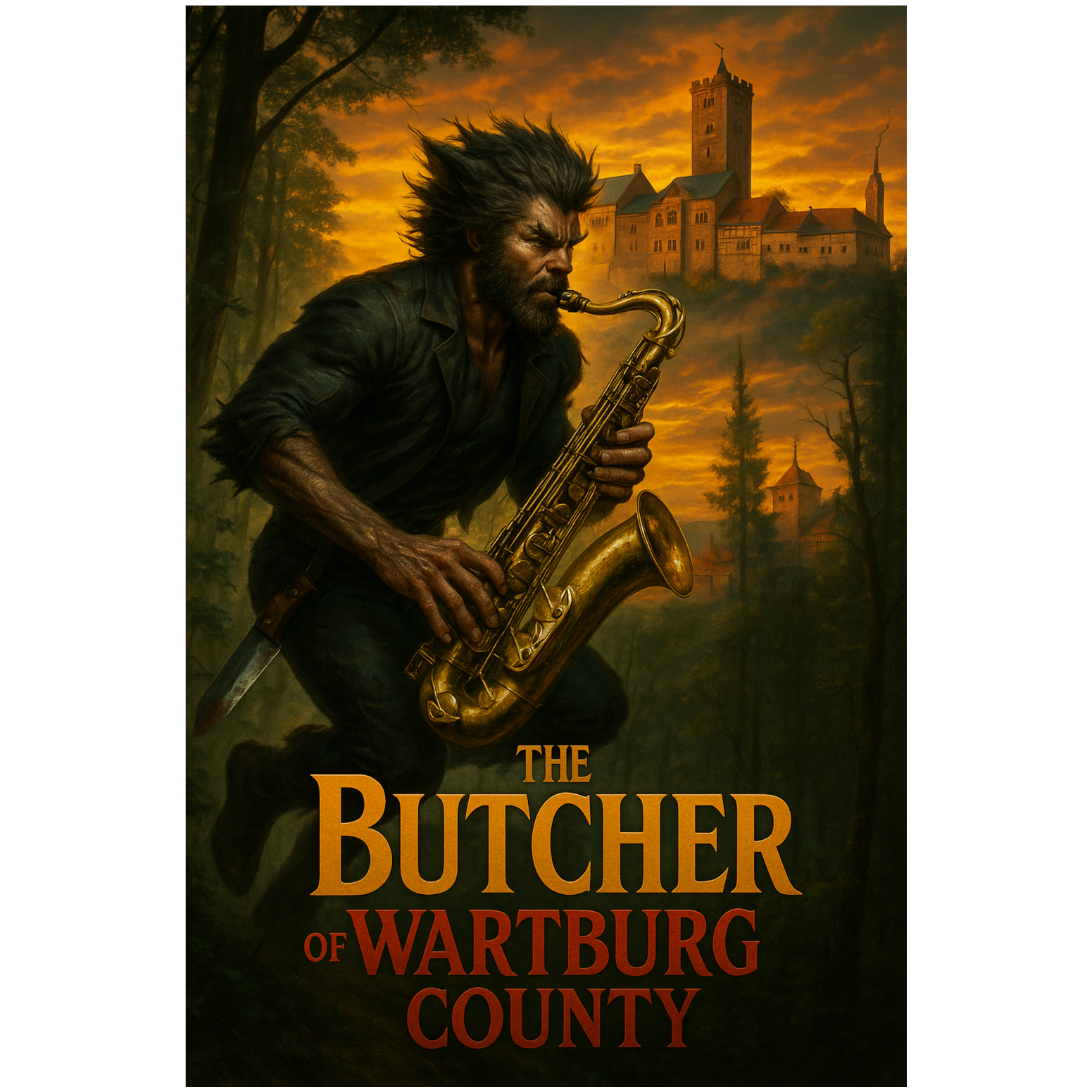 The butcher of Wartburg county artwork