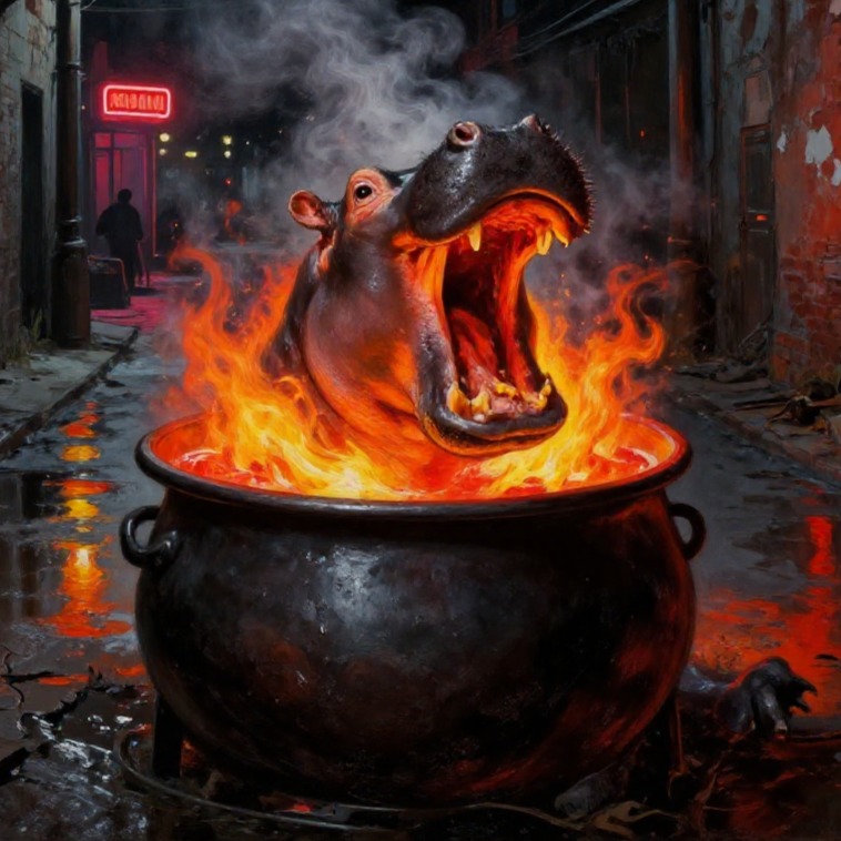 The Hippos Were Boiled in Their Tanks artwork
