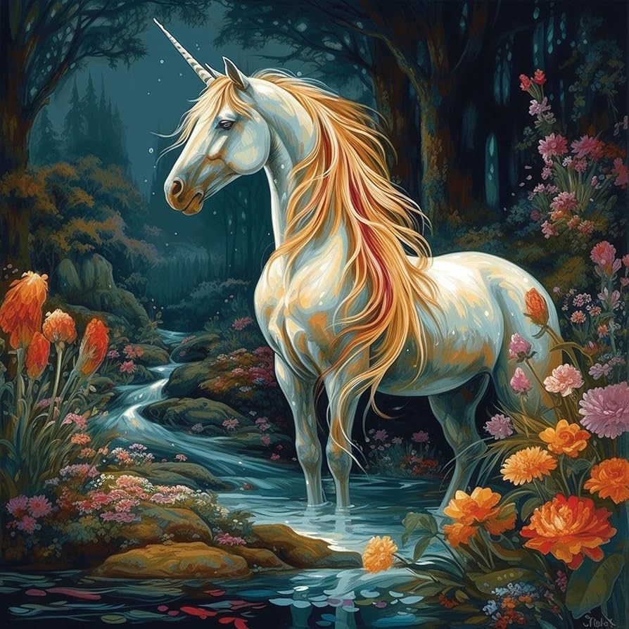 Unicorn of the Dragon’s Heart(wordless ver.) artwork