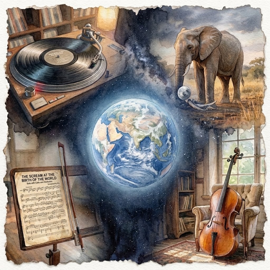 The Scream at the Birth of the World (alternative version) artwork