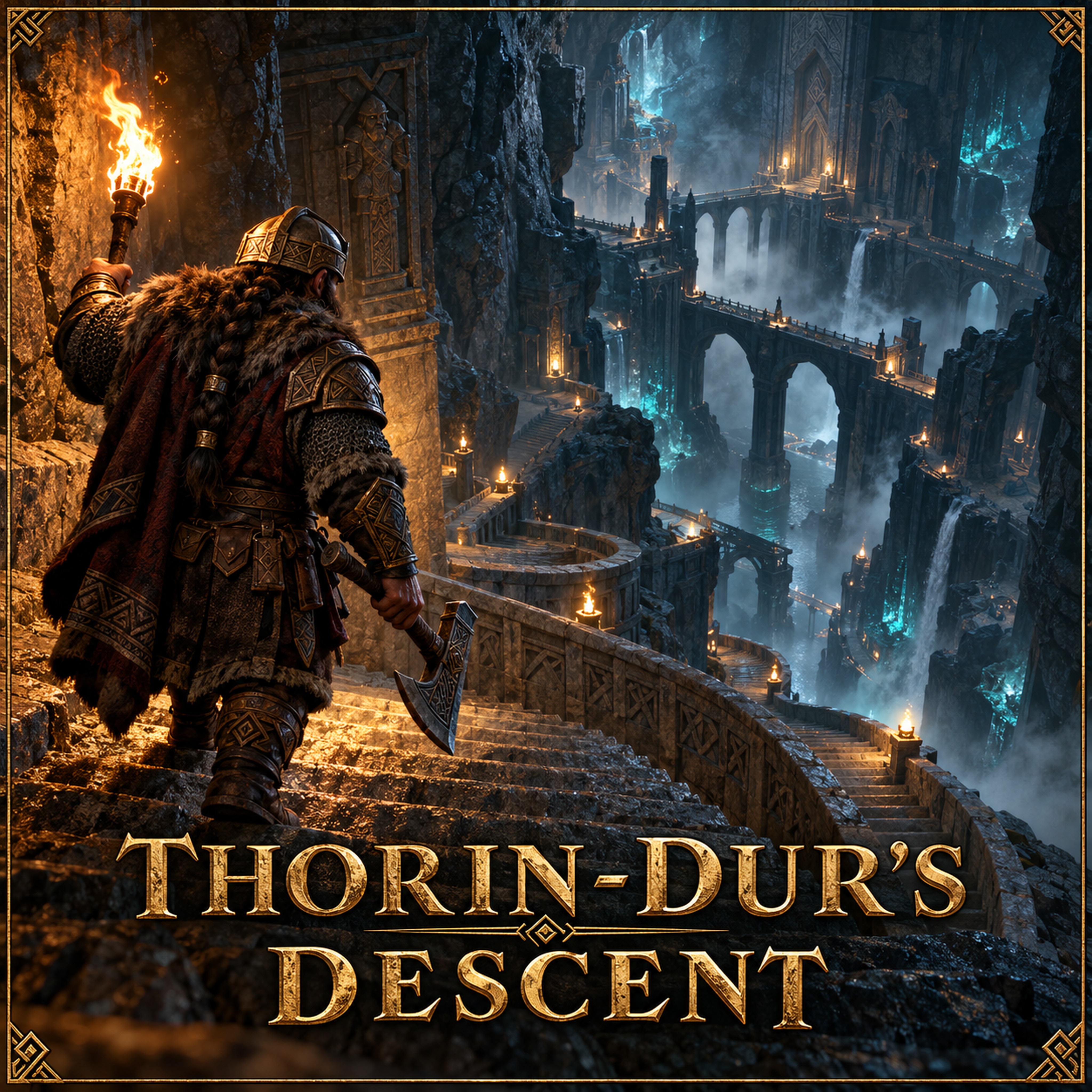 Thorin-Dur’s Descent | Into the Cursed Deep artwork