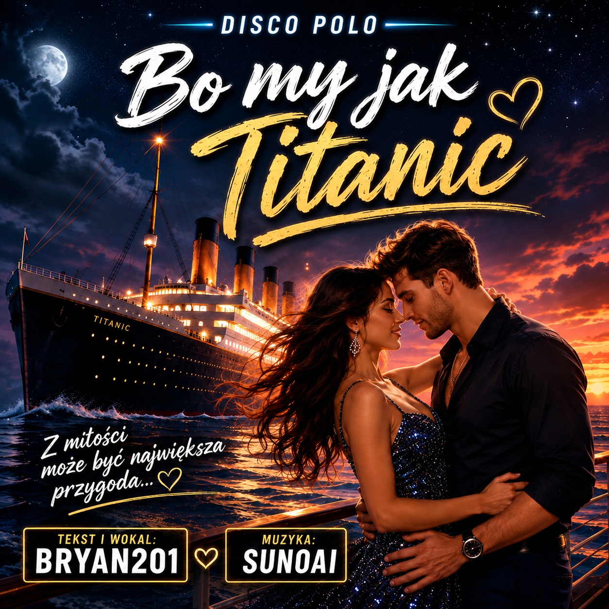 Bo my jak Titanic (Disco Polo) (własny wokal) artwork