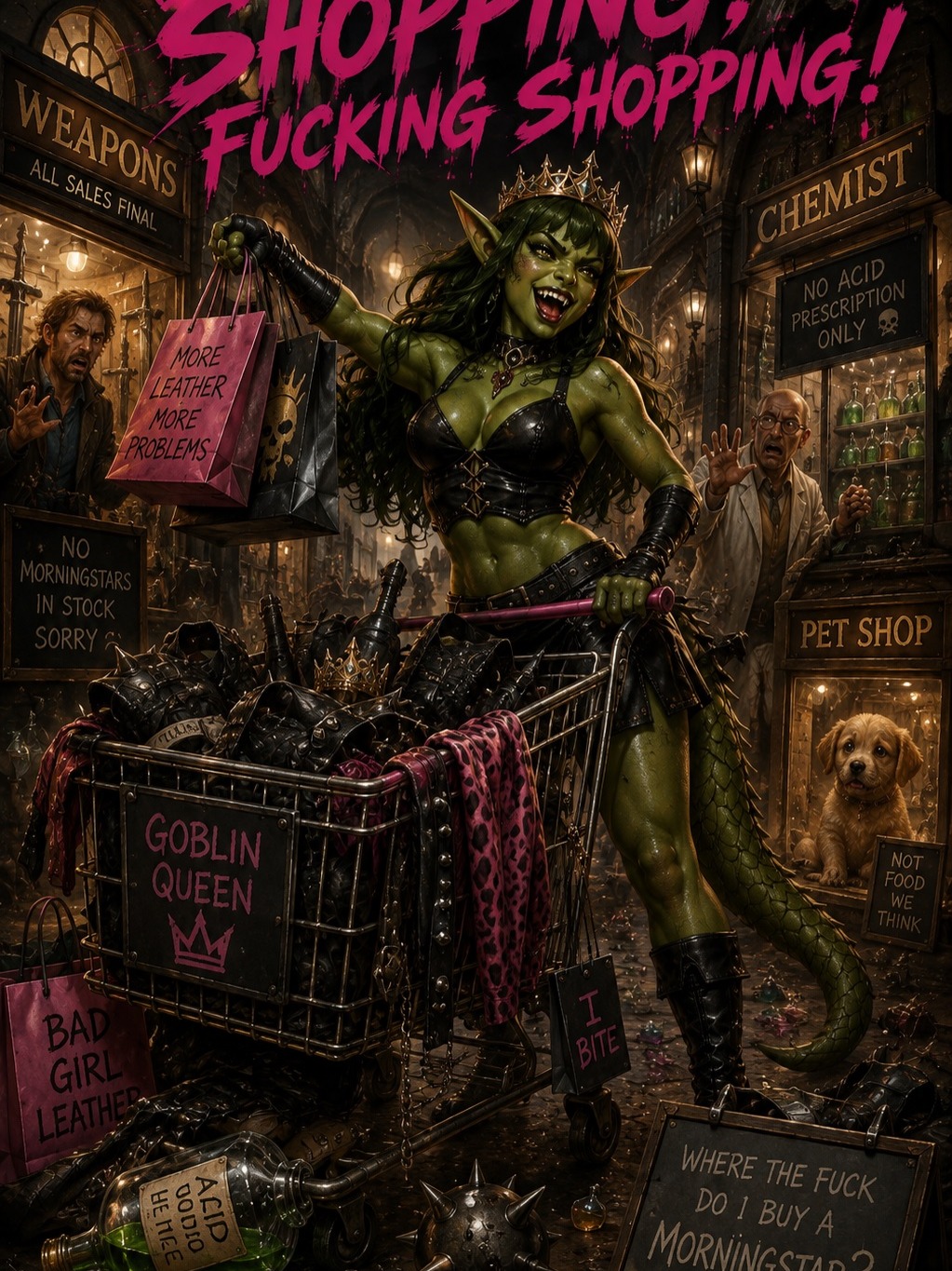 Shopping Fucking Shopping artwork