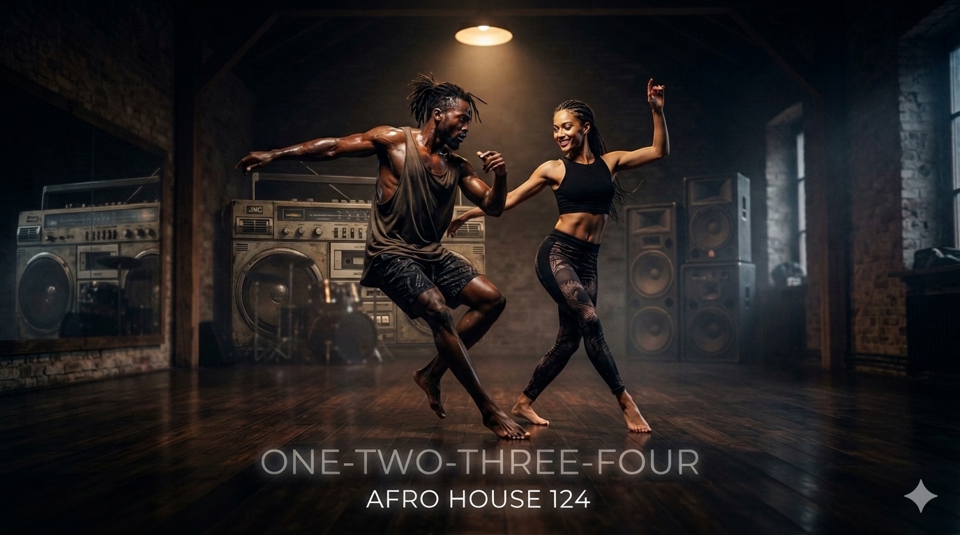 ONE-TWO-THREE-FOUR | Afro House 124 artwork
