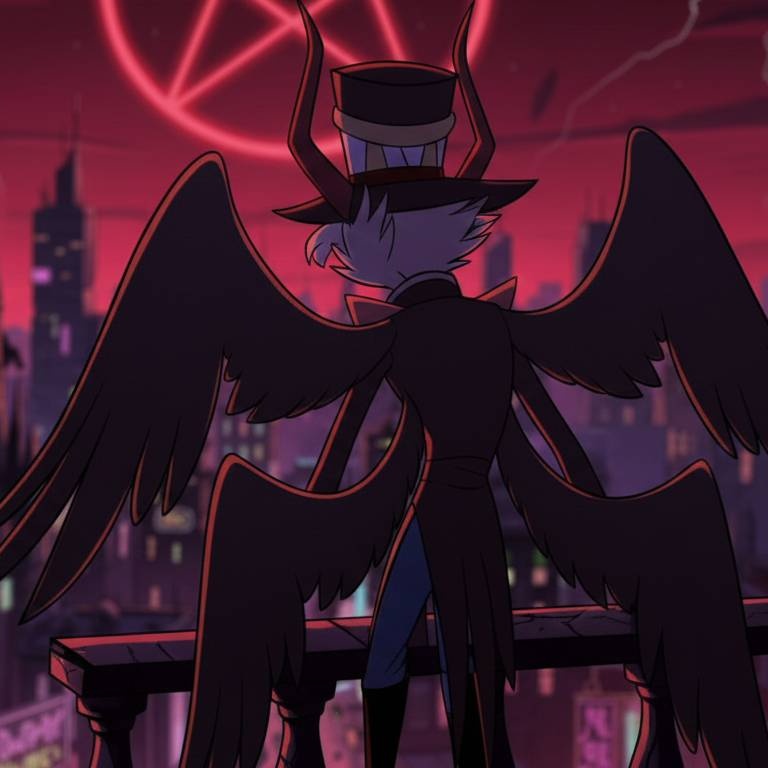 Image for (Lucifer Shattered Flame au)