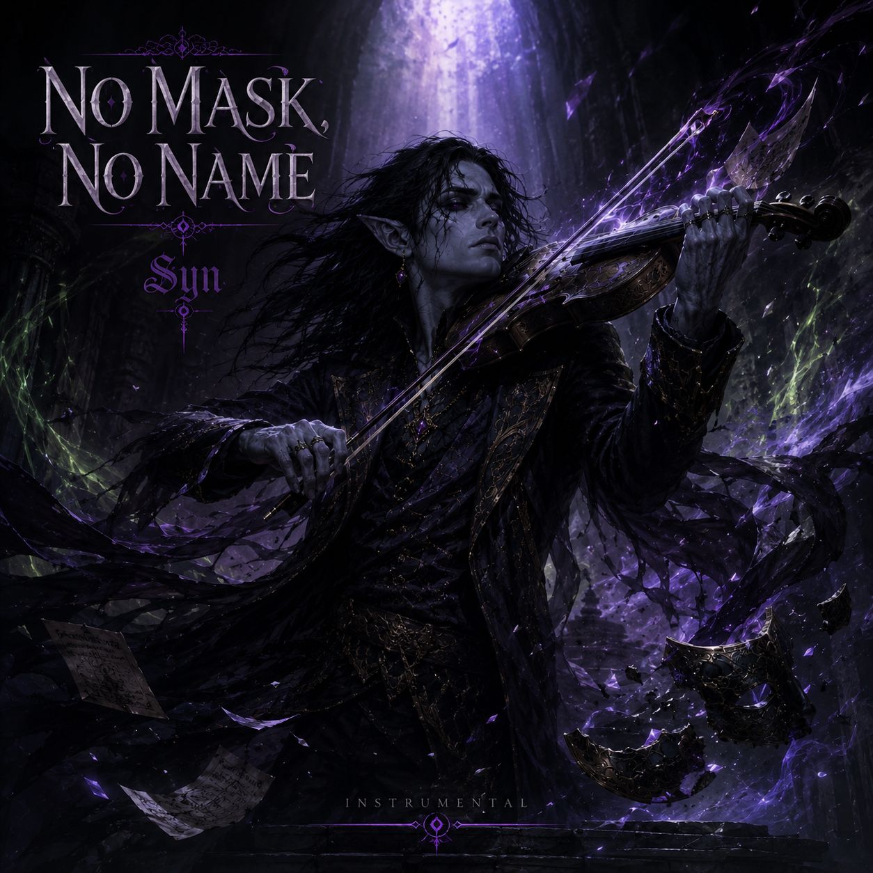 No Mask, No Name artwork