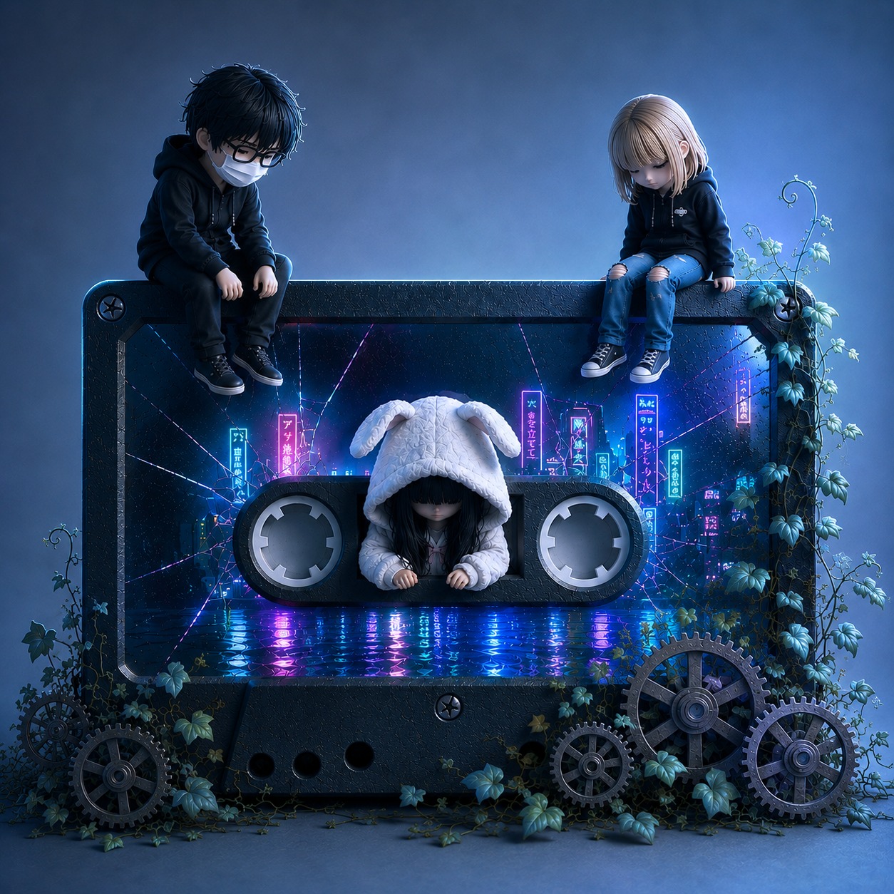 音を立てて artwork