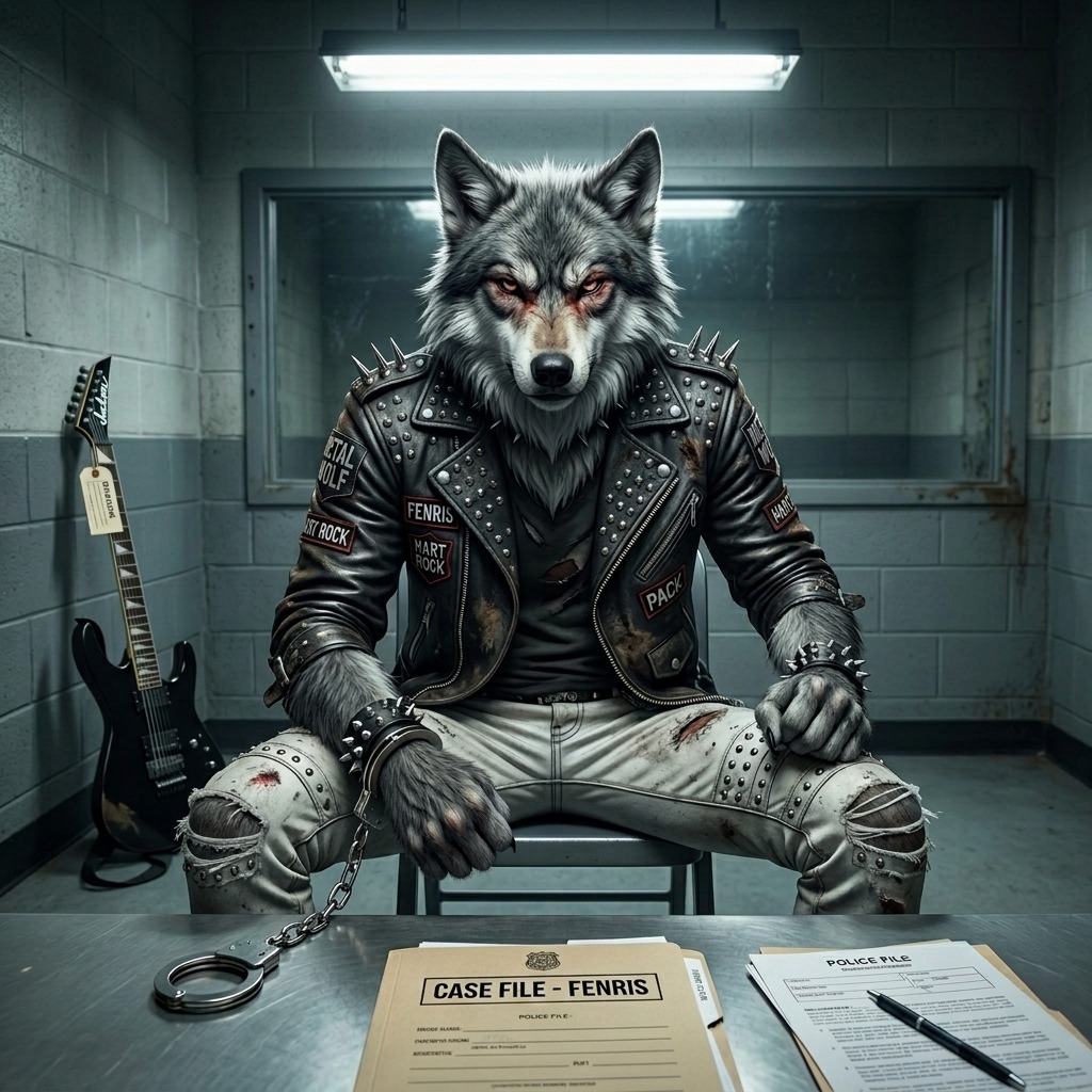 Fenris & The Pack - Born on Trial artwork
