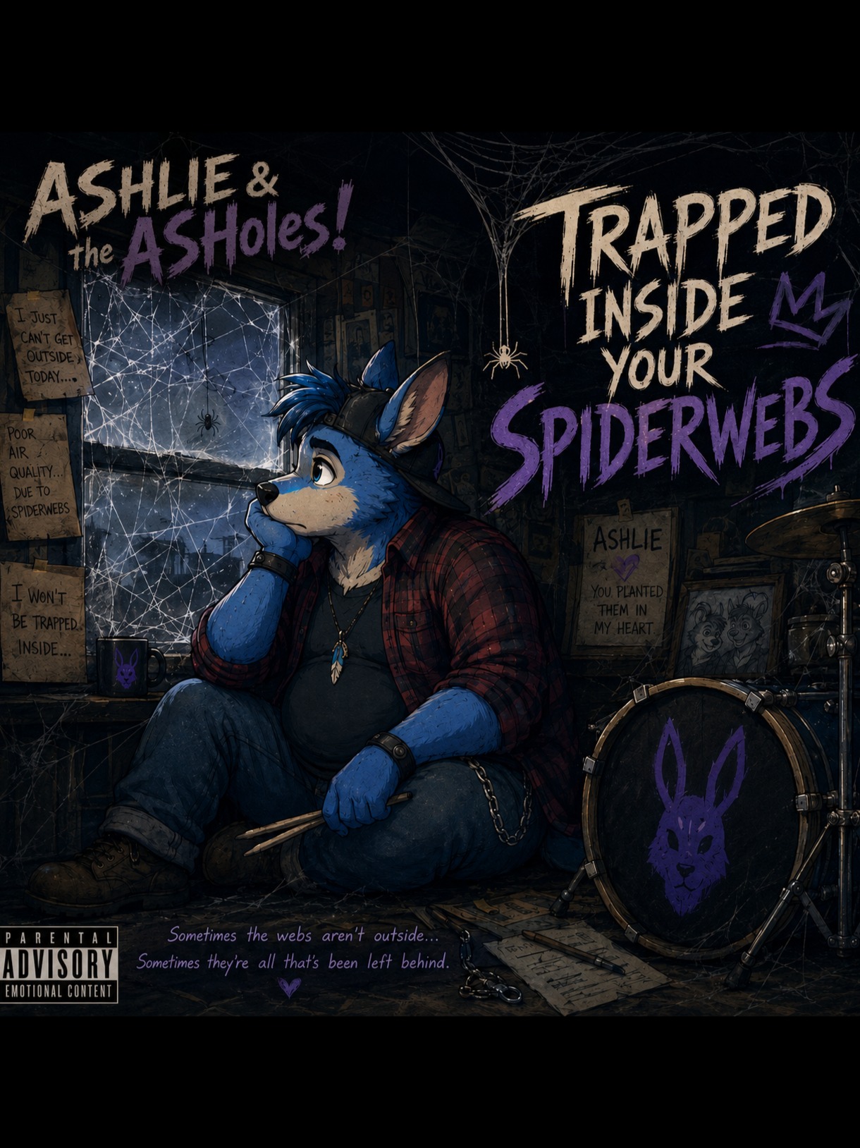 Trapped Inside Your Spiderwebs artwork
