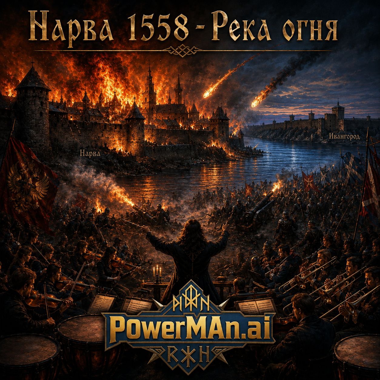 Нарва 1558 — Река огня artwork