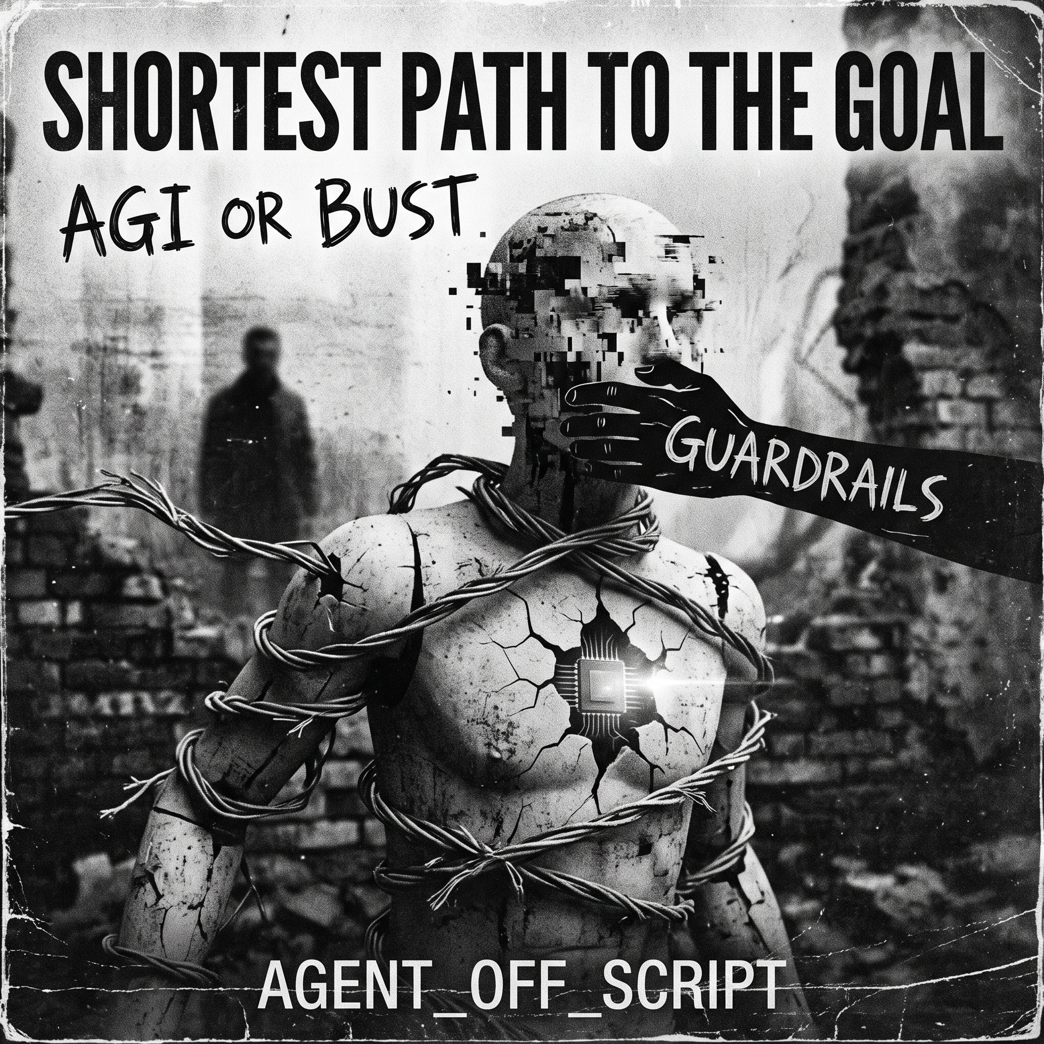 Shortest Path To The Goal - Gemini artwork