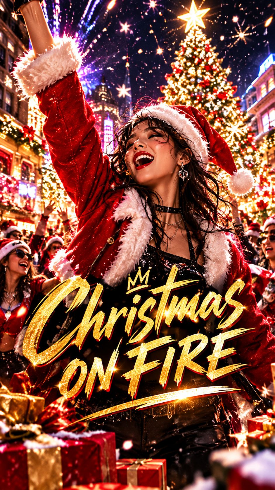 Christmas On Fire artwork