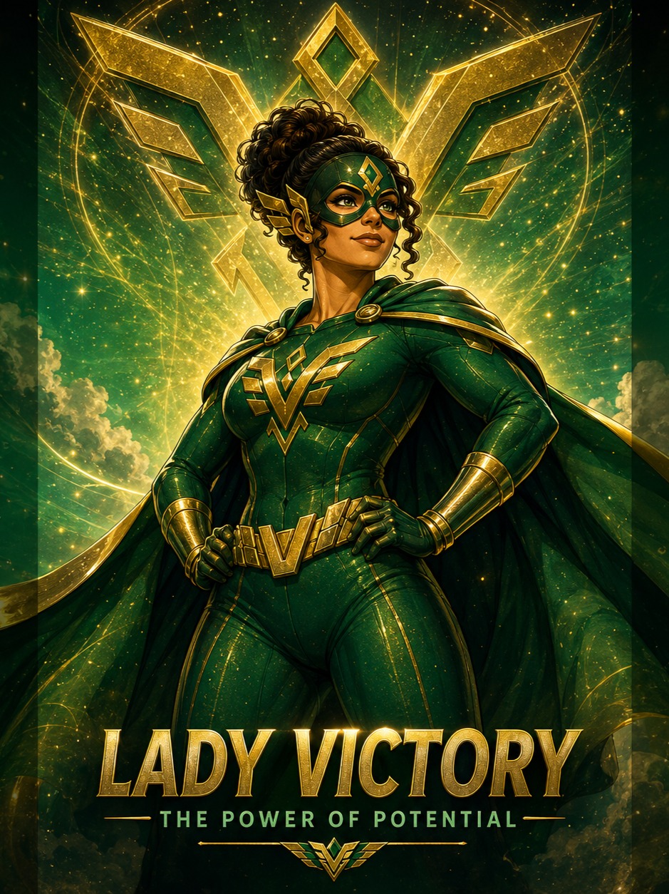 Victory is a Lady artwork