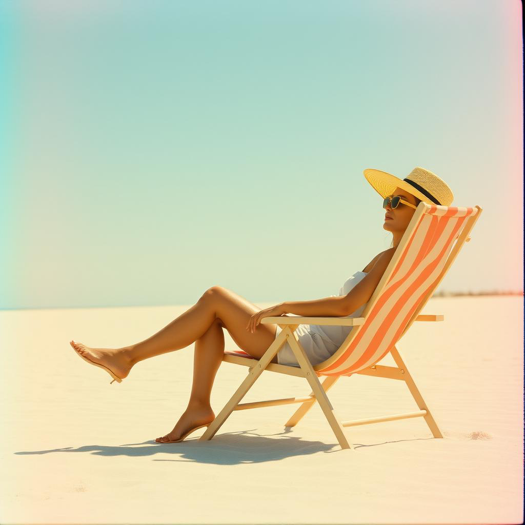 The Girl With the Sun Tan artwork