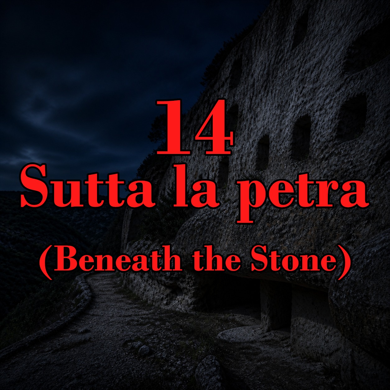 14 - Sutta la petra (Beneath the Stone) artwork