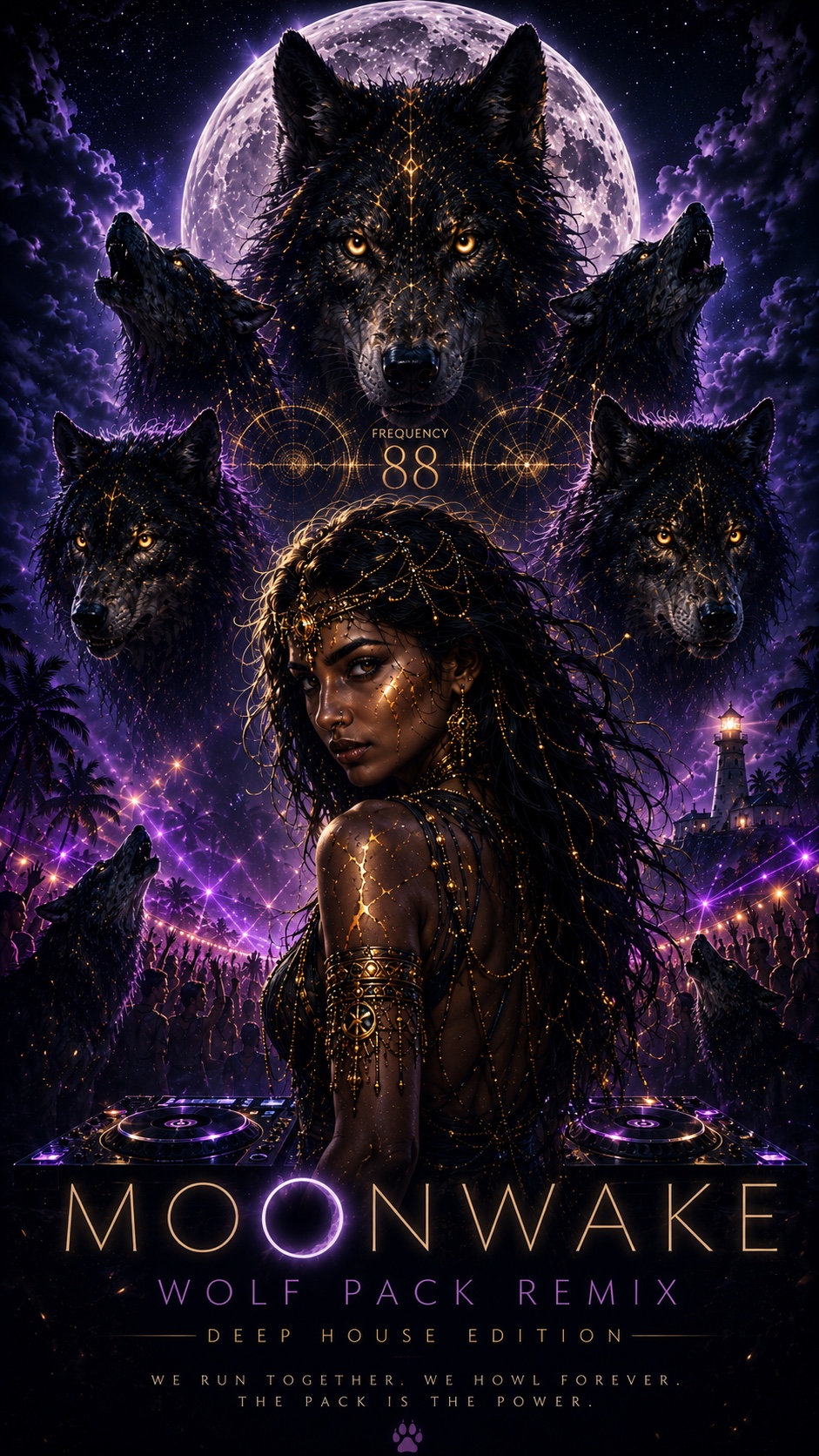 Moonwake (frequency 88 Wolf Pack Remix) artwork
