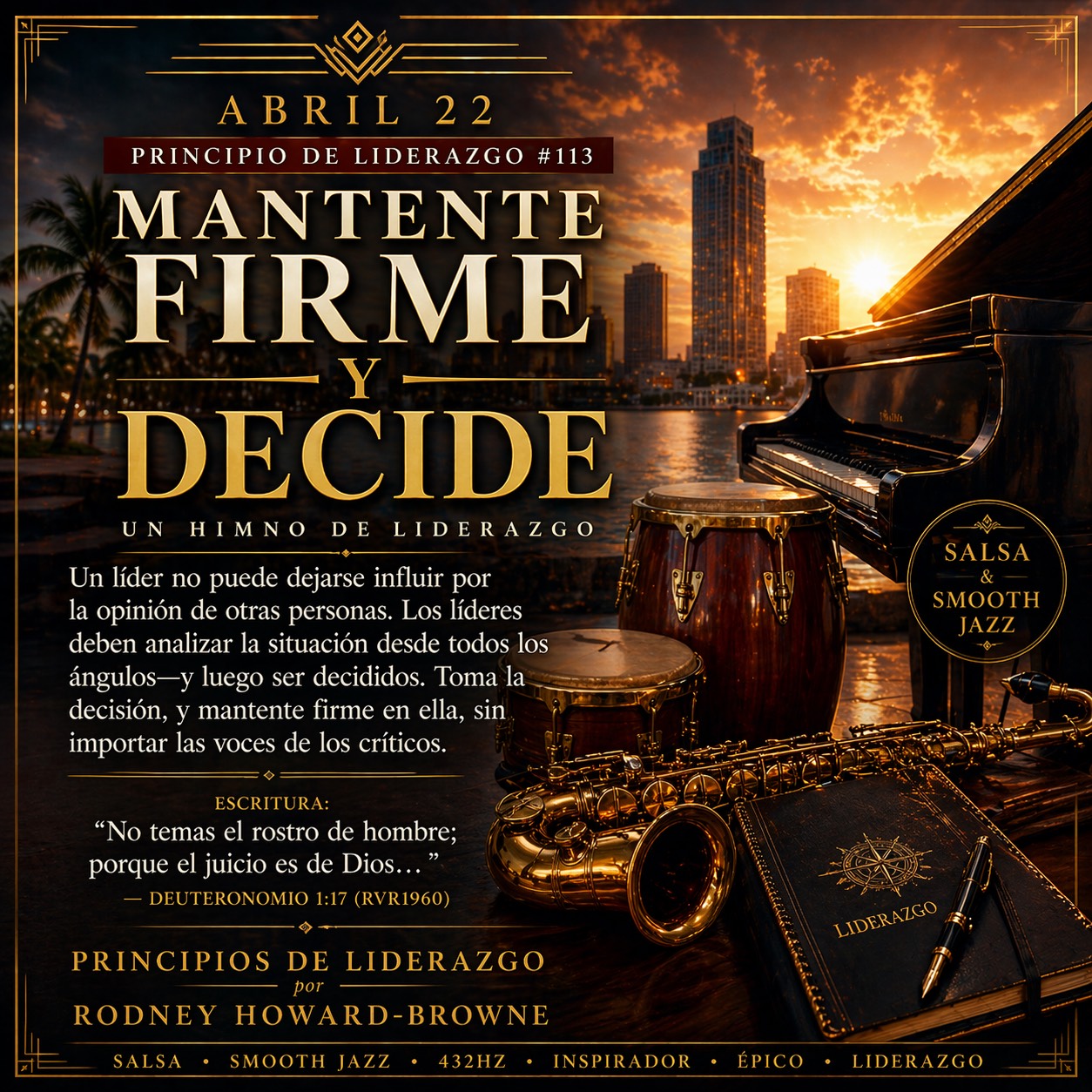 Mantente Firme y Decide artwork