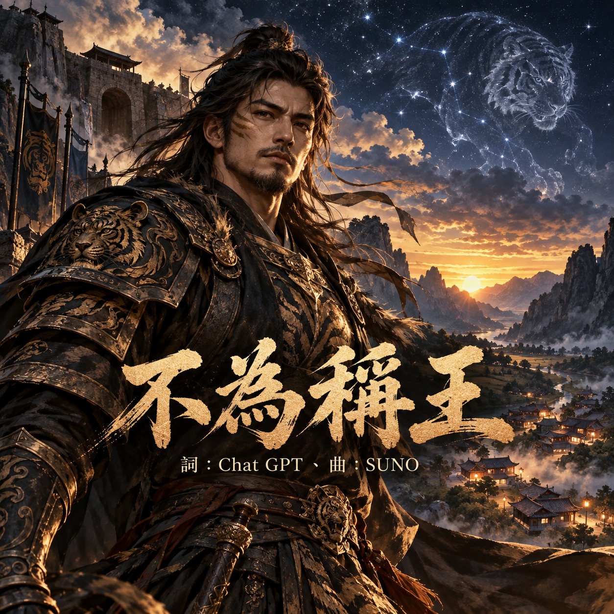 不為稱王(生肖虎)男 artwork
