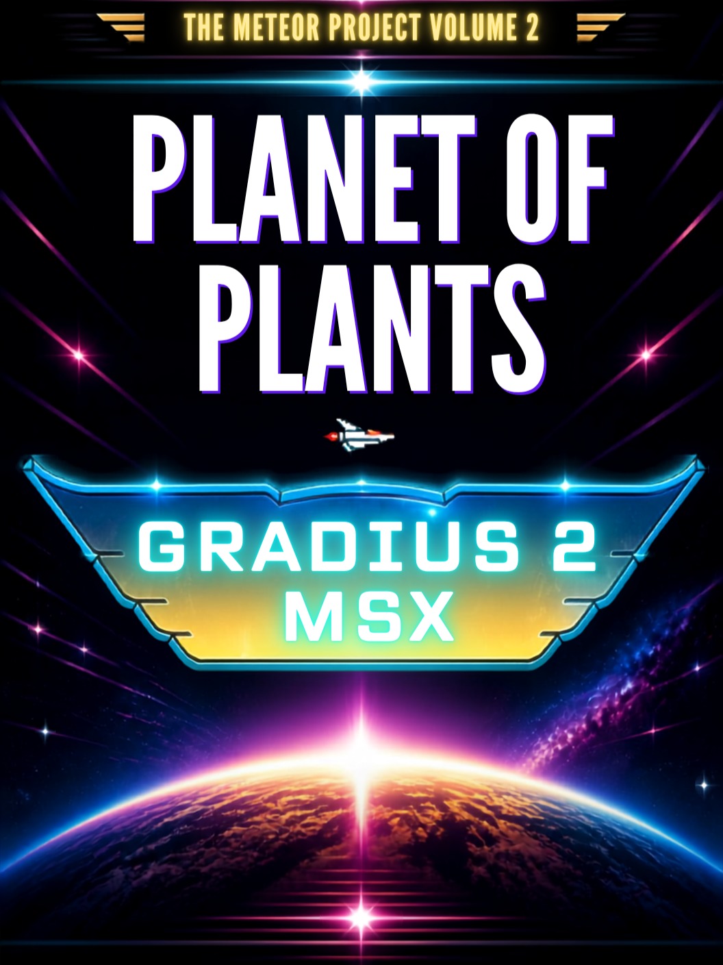 A Planet of Plants - Gradius 2 MSX -  Meteor Project Volume 2 artwork