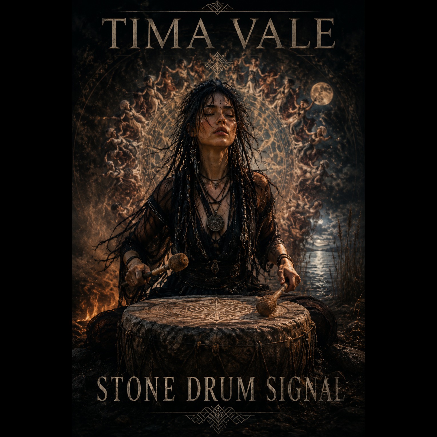 Tima Vale - Stone Drum Signal artwork