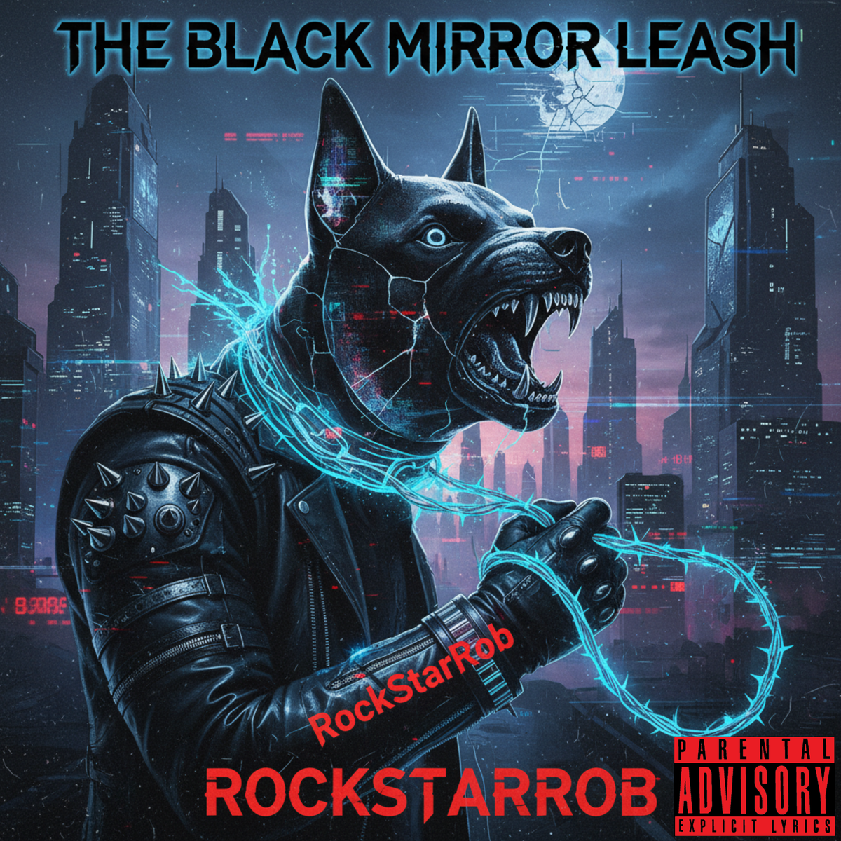 The Black Mirror Leash artwork